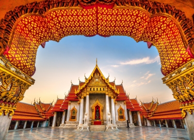 Wat Benchamabophit Tempel Bangkok (Luciano Mortula-LGM / stock.adobe.com)  lizenziertes Stockfoto 
Infos zur Lizenz unter 'Bildquellennachweis'